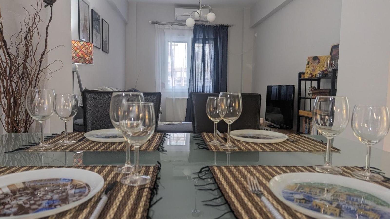 Luxury & Spacious Apartment In 아테네 외부 사진